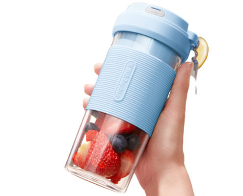 300ML 7.4V Mini elektryczna butelka na sok Blender do owoców z akumulatorem